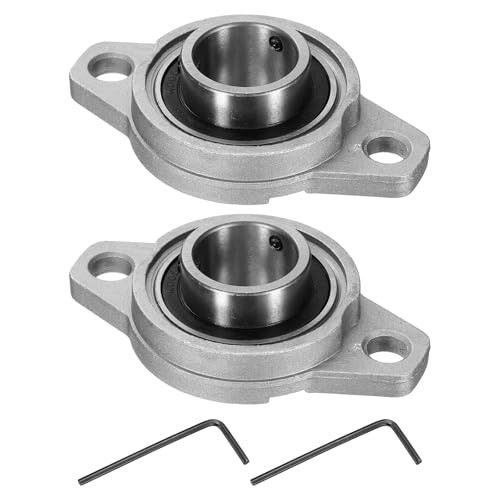 Roulement à billes KFL005 uxcell alésage 25 mm en alliage de zinc ABEC3 pour guidage de précision