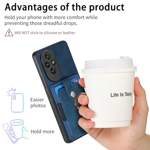 MOJIA Case for Honor 200 Pro, Ultra Thin Card bag Case, TPU Bumper Phone Cover - Image 2