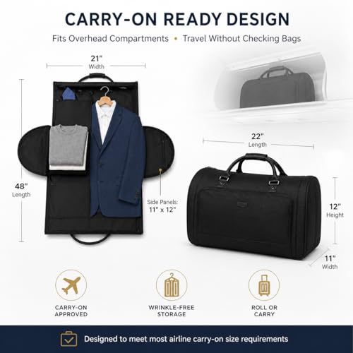 Cozy Cruiser Rolling Garment Duffle
