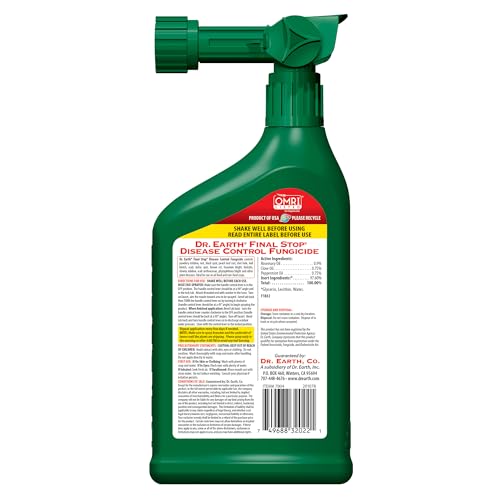 Dr. Earth Final Stop Disease Control Fungicide RTS 32oz. - Thumbnail 2