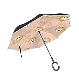 Hände frei – C-förmiger Griff, überqueren Sie den C-förmigen Griff über Ihren Arm und haben Sie die Hände frei, um ein Baby, eine Tasche oder ein Handy im Regen zu halten.