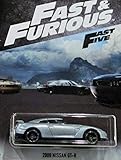 Hot Wheels Fast and Furious 2018 Series Silver 2009 Nissan GT-R DIE-CAST, 2009 Nissan GT-R