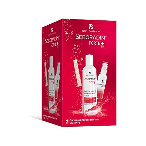 Seboradin 3-in-1 Forte Anti-Hair Loss Shampoo Serum Booster, Hair Care Kit for Women Men, Complex Treatment to Accelerate Hair Growth Cover