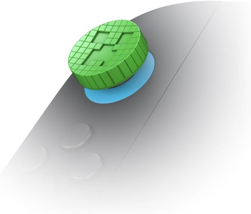 KontrolFreek Minecraft No-Slip Thumb Grips - Creeper Edition | Compatible with Nintendo Switch 2 Joy-Cons | 2-Pack