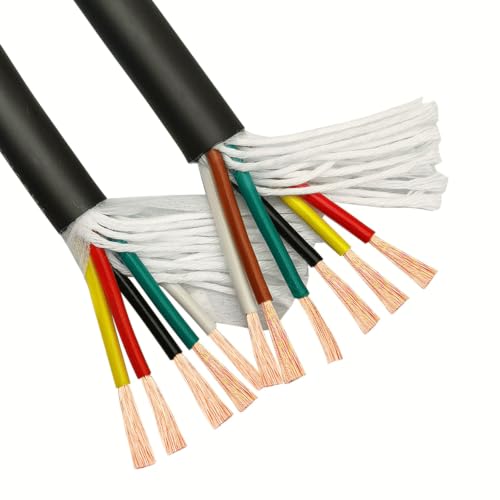 Câble flexible PVC pour atelier et domotique avec 5 conducteurs 0.3mm²