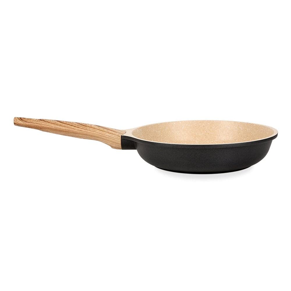 Homes R Us Pal Non-Stick Fry Pan, Granite – 20 Cms Height: 5 Cm Length: 39 Cm Width: 20 Cm Multicolor