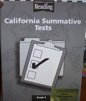 Paperback Reading Summative Tests Level 6: Houghton Mifflin Reading California (Hm Reading 2001 2003) Book