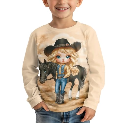 Image of Uourmeti Teens Girls Long Sleeve T Shirts Fall Outfits Boys Active Sportswear Running Tops