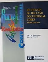 Dictionary of Holland Occupational Codes 0911907262 Book Cover