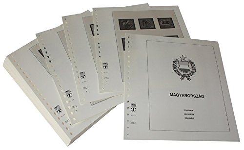 Feuilles pré-imprimées Hongrie LINDNER T-album 1968-1971, la qualité premium pour collectionneurs