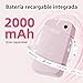 Imagen de ORGSTA S001 Etiquetadora Bluetooth Portátil Impresora de Etiquetas Adhesivas Mini Etiquetadora Térmica Label Maker Printer para Hogar