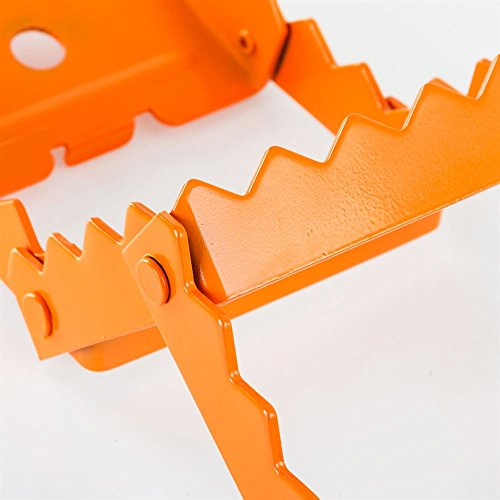 Discount Ramps Apex TP-7417 Heavy Duty Vehicle Recovery Traction Grip Track (Orange, Single) - Thumbnail 2