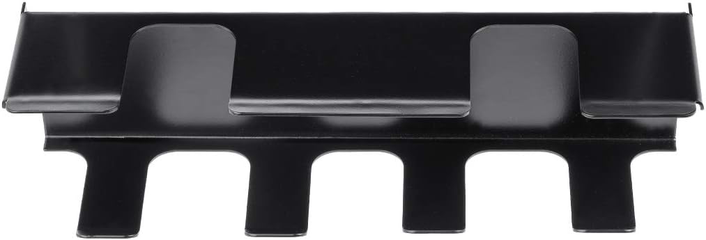 UTV INC 3 Hammer Tool Holder, Aluminum, Slat Wall, Hammer Tool Holder, Black, 12" Wide