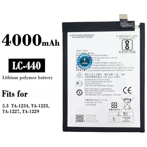 Image of Original LC440 Battery for Nokia 5.3 TA-1234 TA-1223 TA-1227 TA-1229 Battrey with 1 Year Warranty** (SEP455)