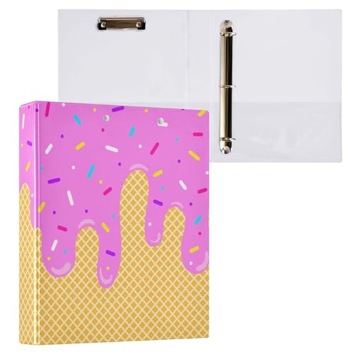 Classeur 3 anneaux violet fournitures de travail école et grand dossier 3,8 cm