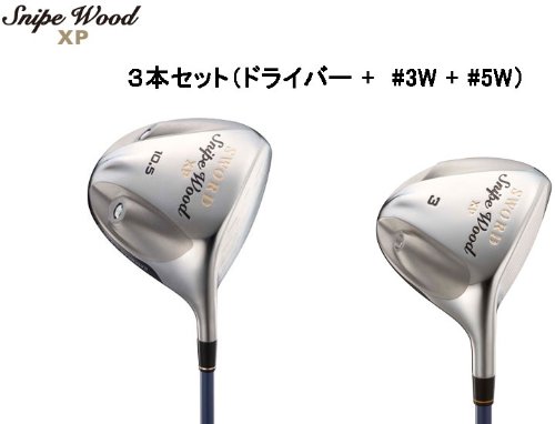 Amazon.co.jp: (カタナ) KATANA ゴルフ SNIPE ウッド XP 3点セット 