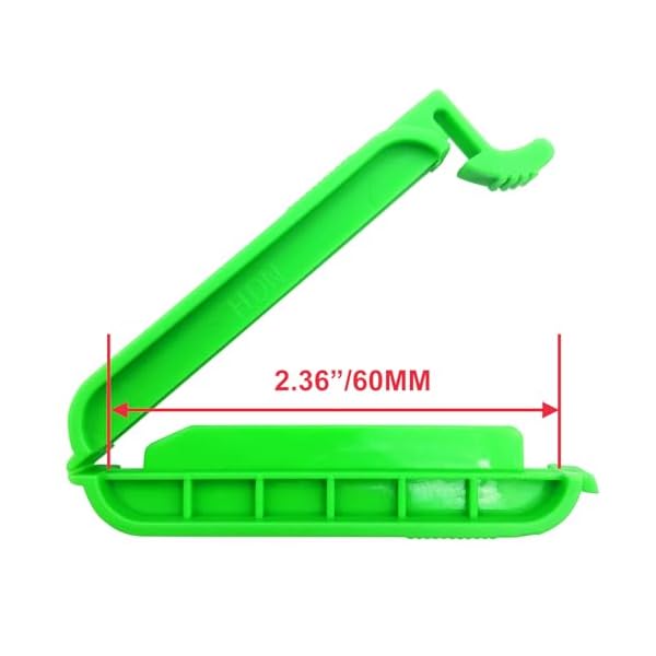 Dialysis-Bag-Clamp-Dialysis-Tubing-Closure-Dialysis-Supplies-60mm-Multicolor-Pack-of-12-Green-TXZWJZ Dialysis-Bag-Clamp-Dialysis-Tubing-Closure-Dialysis-Supplies-60mm-Multicolor-Pack-of-12-Green-TXZWJZ