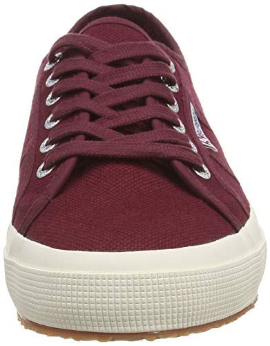 GL Dameck Limited Superga 2750- COTU CLASSIC S000010, Unisex - Erwachsene Sneaker, Rot (Dark Boredeaux), 37 EU