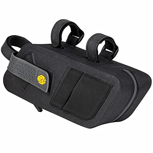 Abaodam 1pc Bike Bag Front Cycling Storage Bike Trunk Bag Bike Handlebar Bag Bike Tube Bag Pannier Bags for Bikes Top Tube Bag Water Bag for Bike Riding Bag Bike Saddle Bags 600d Black