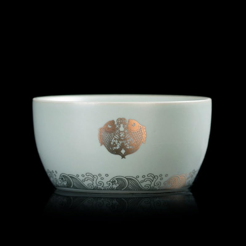 JIHAE Ruyao Tea Cup, Kung Fu Tea Set, Ceramic Master Cup (Q9)