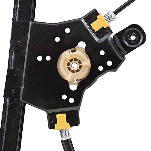 Autoandart Replacement Passengers Rear Power Window Regulator Compatible With 2004-2008 F150 Crew Cab 2006-2008 Mark Lt Pickup Truck #TOP4