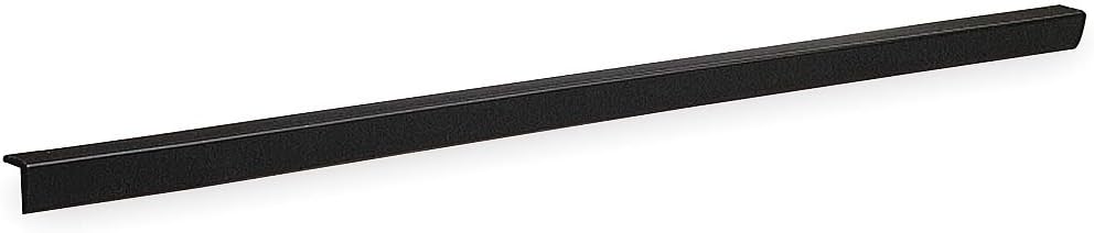 Stair Edging, Black, 36in W, Vinyl