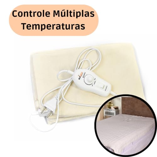 Lençol térmico elétrico solteiro 110v Sulterm certificado INMETRO unico garantia 3 anos