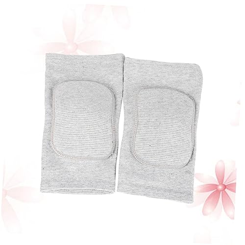 SOESFOUFU Foam Pads for Exercise 2pcs Clc Knee Pads Sponge Support for Basketball (grey)