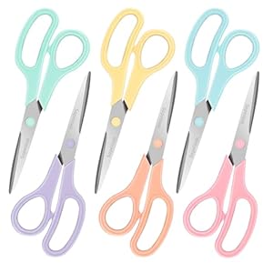 Scissors Set of 6-Pack, 8″ Sc...