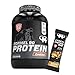 Produktbild Mammut Nutrition  Formel 90 Protein Pulver Keks  3kg  4-Komponenten Protein  Muskelaufbau  mit Vitamin B6  Soja-, Milch-, Whey-, Egg Protein  Set inkl. Protein Riegel Salty Peanut