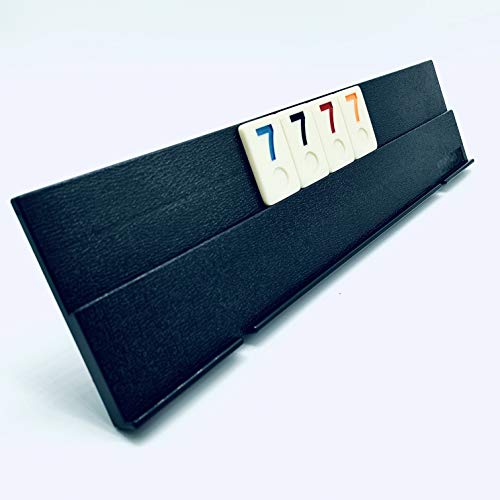 Juego de Mesa Rummy Tiles con 106 Fichas y Caja Negra miniatura 5