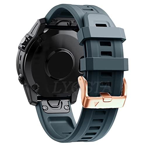 Bracelet 20mm Garmin Fenix 7S en silicone souple et résistant