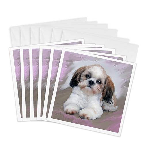 Cartes de vœux Shih Tzu pour ne plus jamais manquer de cartes de fête