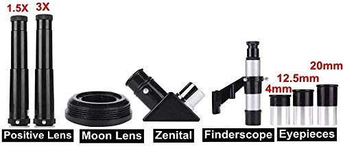 SEESEE.U Teleskop mit hoher Vergrößerung Astronomisches refraktives Zoomen Teleskop für die Himmelsbeobachtung im… – Bild 7
