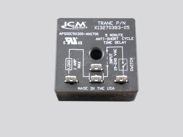 Trane Parts RLY3031 Time Delay Relay