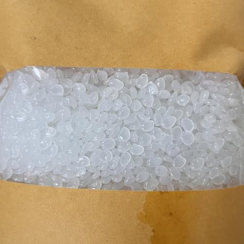 EQCOTWEA Thermal Binding Glue Pellets, 2.2LB Glue Adhesive Pellets, Hot Melt Glue Pellets for Thermal Binding Machine, Hot Melt Edgebander Glue for Office Binder Material Transparent Binding Effect