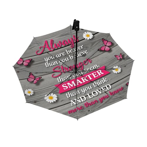 Parapluie de voyage fleurs et papillons - Protégez vos enfants de la pluie et du soleil