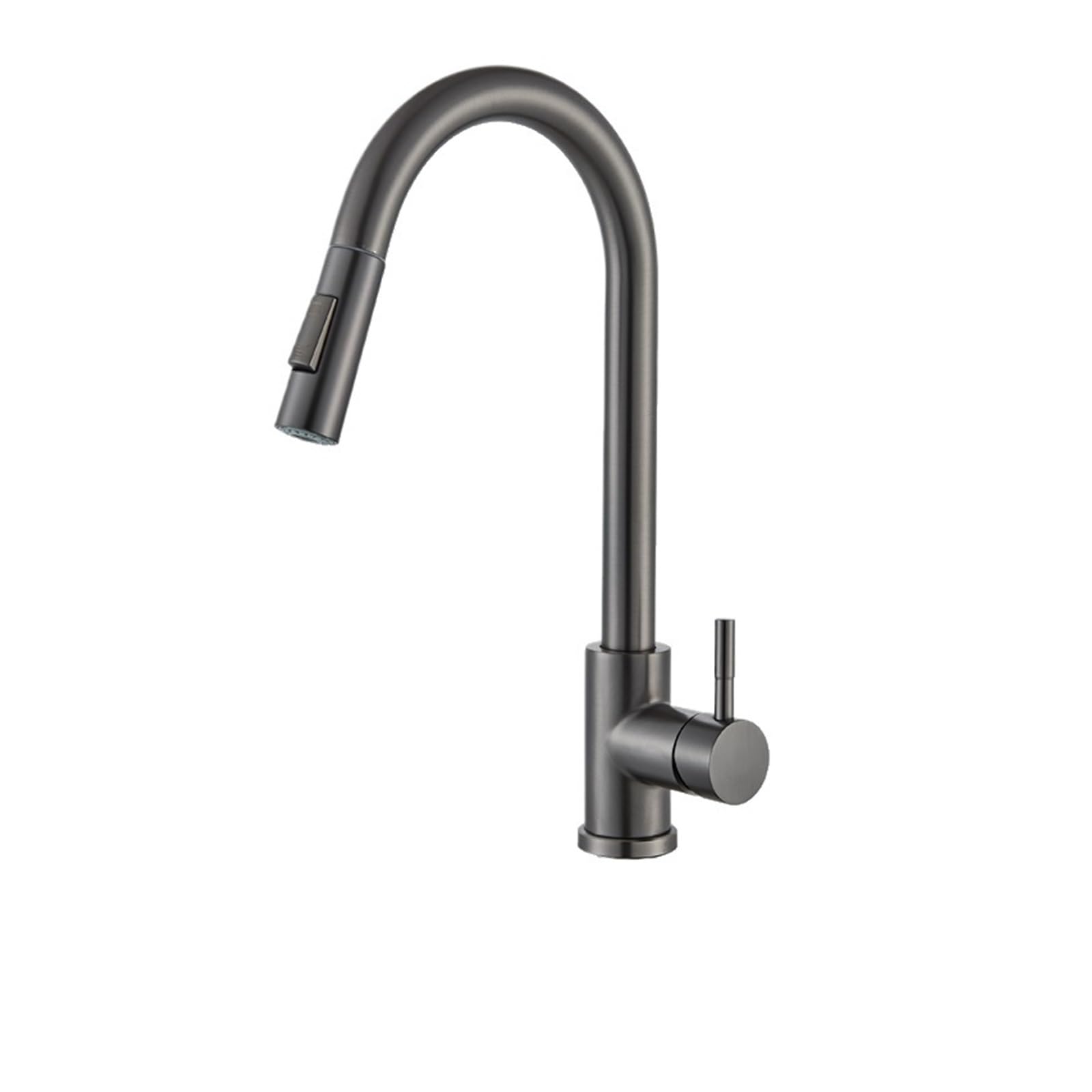 Robinet extractible de cuisine mitigeur rotatif eau chaude et froide