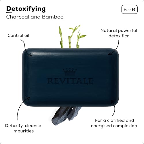 Revitale Natural Soap Bars Set - 6 x 100g for Daily Cleansing - Image 7