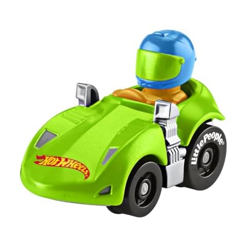 Replacement Part for Fisher-Price Little People Hot-Wheels Racing Loops Tower Playset - HFG46 - Replacement Green Race Car Cover