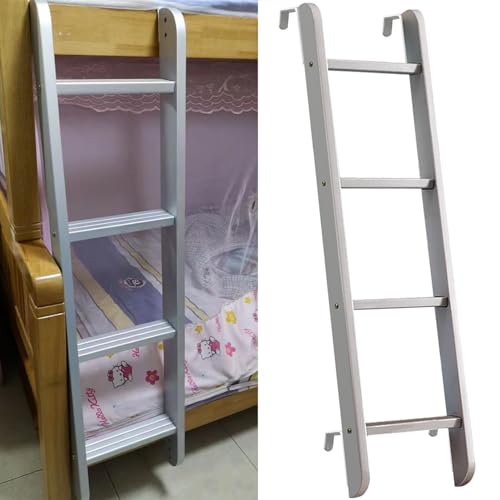 Escalera de madera de 51 pulgadas ideal para dormitorios tipo loft y literas 2
