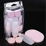 ZHONGJIUYUAN 7 PZ/Set Strumenti di Trucco Plastica Per Bottiglie Da Viaggio Portatile Bottiglie Set Di Bottiglie Cosmetici