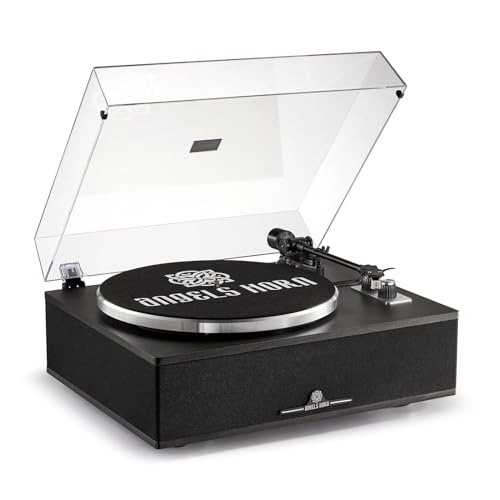ANGELS HORN Platine Vinyle Bluetooth – Tourne-Disque à 2 Vitesses Haute-Fidélité avec Haut-parleurs Intégrés – Comprend Préampli Phono & Cellule Magnétique AT-3600L – Édition Classique Noir - Les Beatles, Paul McCartney, John Lennon, RIngo Starr, George Harrison ANGELS HORN Platine Vinyle Bluetooth - Tourne-Disque à 2 Vitesses Haute-Fidélité avec Haut-parleurs Intégrés - Comprend Préampli Phono & Cellule Magnétique AT-3600L - Édition Classique Noir