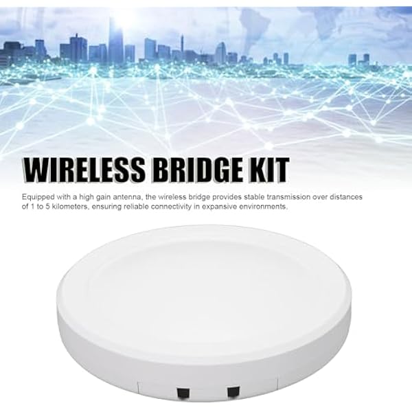 Беспроводной мост Annadue мост WLAN 900 Мбит с на открытом воздухе направленное радио IP65 устойчивое к атмосферным воздействиям с высокоэффективной антенной для мониторных камер