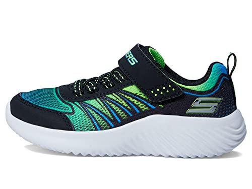 Skechers Boy's Bounder - Zatic (Little Kid/Big Kid) Black/Blue/Lime 13 Little Kid M #TOP7