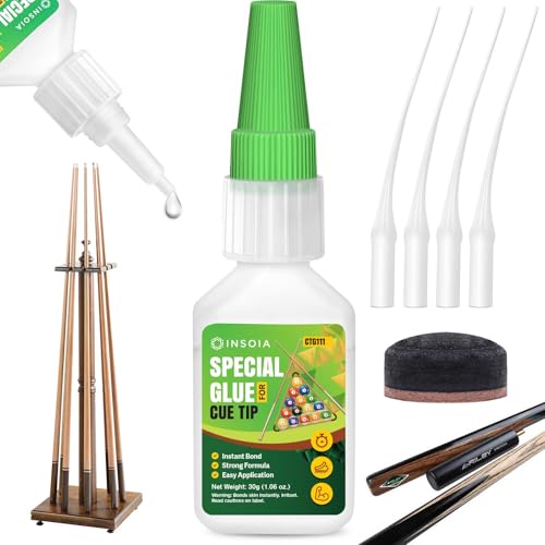 INSOIA 30g Pool Cue Tip Glue