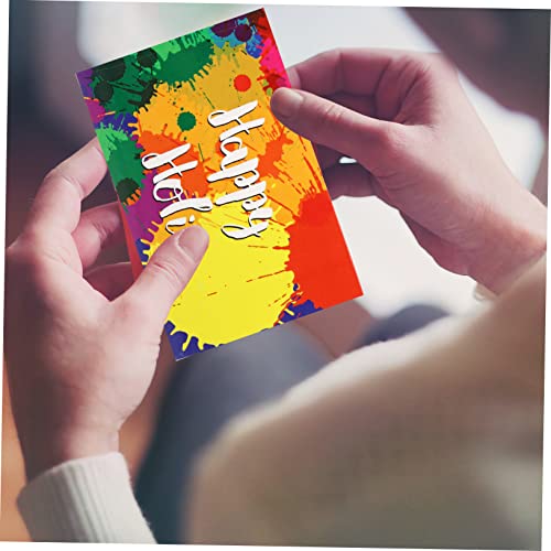 MAGICLULU 2 Conjuntos De Cartão Holi Cartão Amazongift Card Presentes Cartões De Ano Bênção De Feria