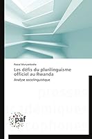 Les Da(c)Fis Du Plurilinguisme Officiel Au Rwanda 3841624960 Book Cover