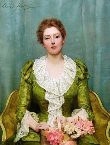 Peinture murale Sérénité Louise Jopling pour habiller un grand mur de salon