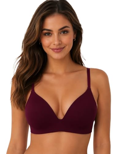 Image of Viola's Secret 6 Pack of Color Print T-Shirt Bras B Cup C Cup and D Cup